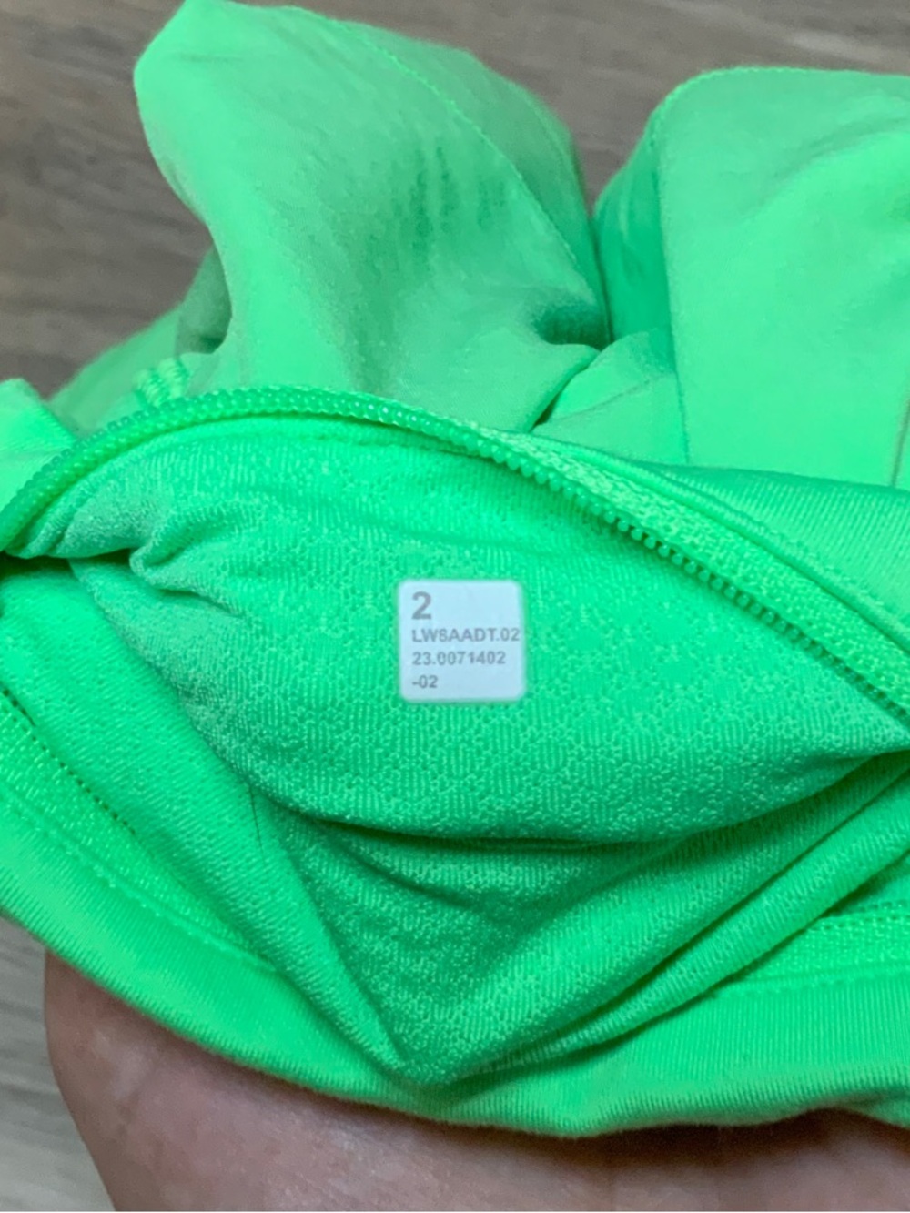lululemon athletica Neon Green Skirt with Built-in Shorts - Picture 6 of 7